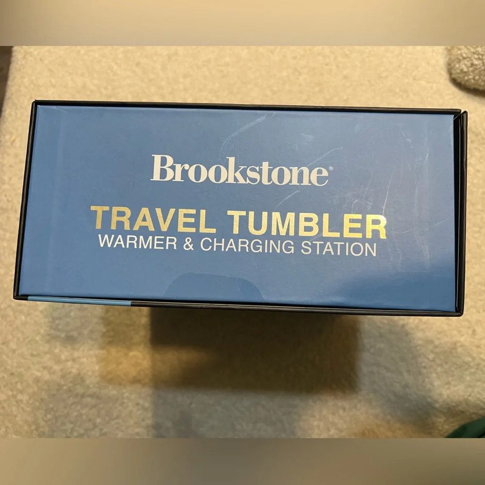 Brookstone black tumbler